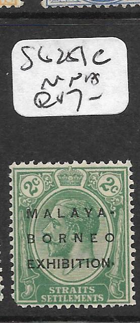 MALAYA STRAITS SETTLEMENTS (P0712B) KGV MBE 1922 2C  SG 251C    MNH