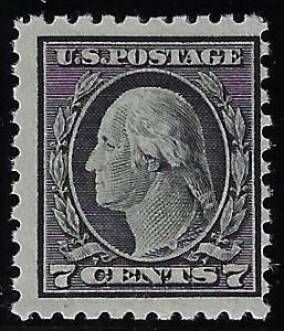 Scott #469 - $165.00 – Fine-OG-NH – Vivid color. Pristine mint example.