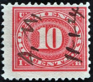 R234 10¢ Documentary Stamp (1917) Used