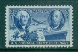 947 3c Stamp Centenary Fine MNH