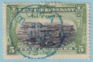 BELGIAN CONGO 16  USED - BOMA BLUE CANCEL - NO FAULTS VERY FINE! - UAI