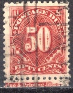 SCOTT  J67  USED  SHERWOOD STAMP  A1