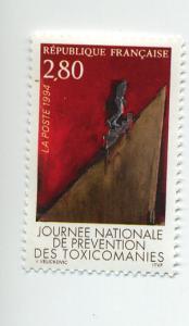 France - Scott's # 2445 Drug Addiction Prevention - M NH