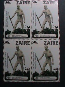 ​ZAIRE-1983 SC# 1115-20-WORLD FAMOUS  KINSHASA MONUMENTS -MNH BLOCK VERY FINE