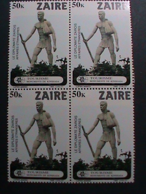 ​ZAIRE-1983 SC# 1115-20-WORLD FAMOUS  KINSHASA MONUMENTS -MNH BLOCK VERY FINE