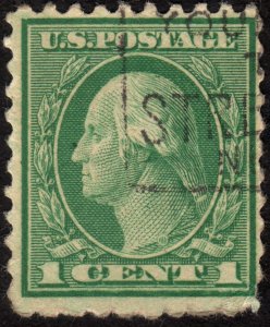 1921, US 1c, George Washington, Used, Sc 543