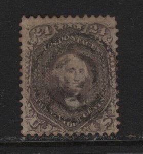 70 F-VF used neat rings cancel with nice color  cv $ 300 ! see pic !