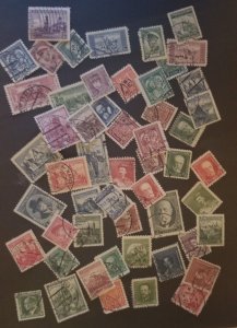 Czechoslovakia 1920s - 1930s  Used Stamp Lot z9587