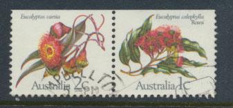 Australia SG 870  Used se-tenant pair from booklet see details & scan