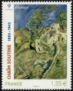 FRANCE 2013 Chaim Soutine, Landscape; Scott 4331, Yvert 4716; MNH