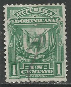 DOMINICAN REPUBLIC 88 VFU ARMS H252-1