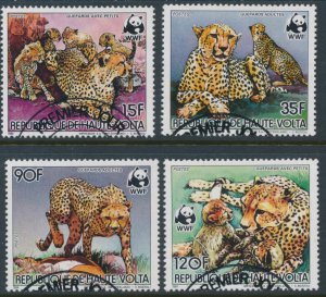 WWF Upper Volta Fine Used Mi 957 - 960