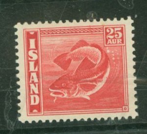 Iceland #224 Unused Single