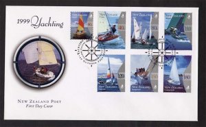 New Zealand FDC 1999 Yachting