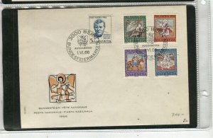 SWITZERLAND; 1966 early Pro Patria issue FDC Cover fine used item