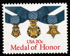 SC# 2045 - (20c) - Medal of Honor, MNH single