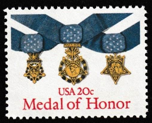 SC# 2045 - (20c) - Medal of Honor, MNH single