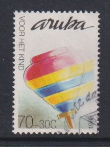 Aruba  #B14 used 1988 children`s toys  70c  top