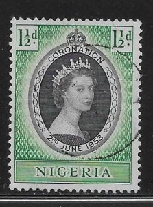 Nigeria 79 Queen Elizabeth Coronation single Used