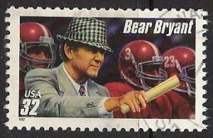 US ~ Scott # 3143 ~ Used ~ Bear Bryant