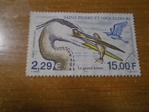 St Pierre and Miquelon  #  C75A    used