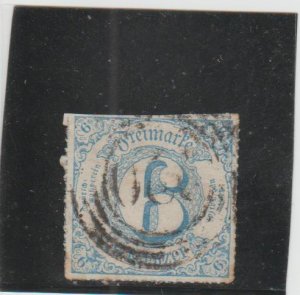 Thurn & Taxis  Scott#  62  Used  (1866)