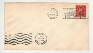 1929 GEORGE WASHINGTON 660 KANSAS PRECANCEL FDC WITH 1ST + 2ND DAY CANCELS $60