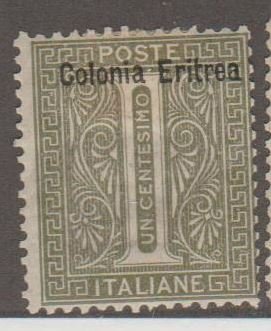 Eritrea Scott #1 Stamp - Mint Single