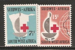 South West Africa SC 295-6 MNH