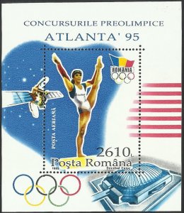 Romania 1995 MNH Stamps Scott 4067 Souvenir Sheet Sport Olympic Games