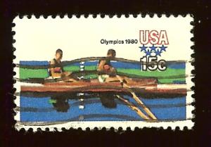 1793 15c Rowing used