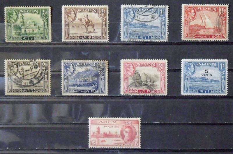 2651   ADEN   MH/Used # 16, 17, 18, 19, 20, 21, 22, 28, 36      C.V. $ 5.65