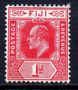 Fiji 1906 KEVII 1d Mint MH SG 119 CV £23