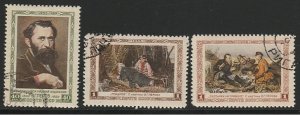 RUSSIA #1805-7 USED COMPLETE