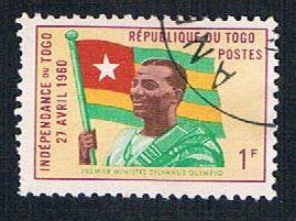 Togo 378 Used Togo Flag (BP09322)