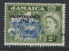 Jamaica  SG 189a  -Used Deep Blue-  see scan and details