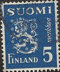 FINLAND - #176D - Used - SCV-0.25