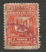 Dominican Republic 89 VFU ARMS 628D-3