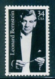3521 34c Bernstein Fine MNH