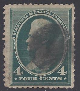 # 211 4c Andrew Jackson 1883 Used