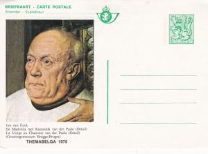 Belgium Jan van Eyck 5c Prepaid Postcard Themabelga 75 Unused VGC