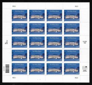 US.# 3445  WHITE HOUSE COMMEMORATIVE ISSUE  PANE 20 MOGNH - VF  $20.00 (ESP#189)