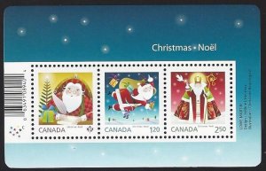 Canada #2796 mint SS, Christmas 2014, issued 2014