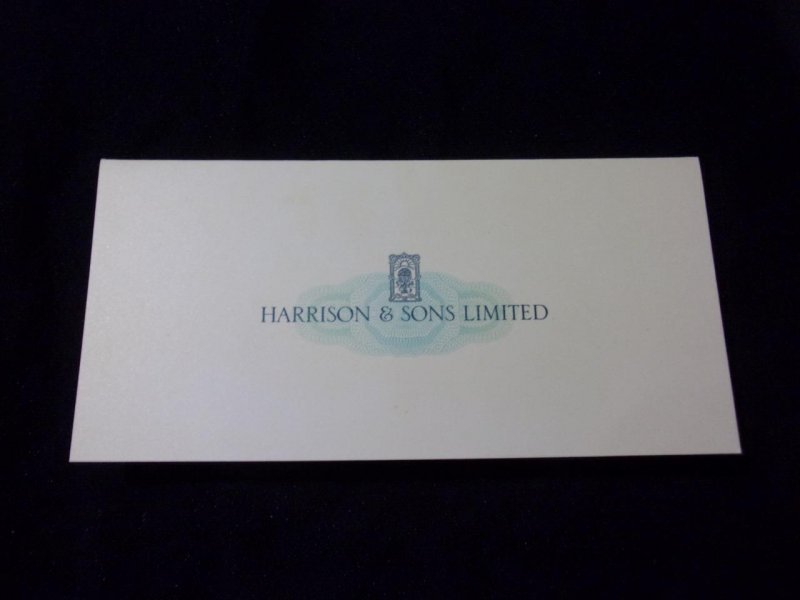 HARRISON & SONS PRESENTATION FOLDER FOR 1992 GILBERT & SULLIVAN 