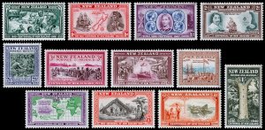 New Zealand Scott 229-241 (1940) Mint LH VF Complete Set, CV $58.05 M