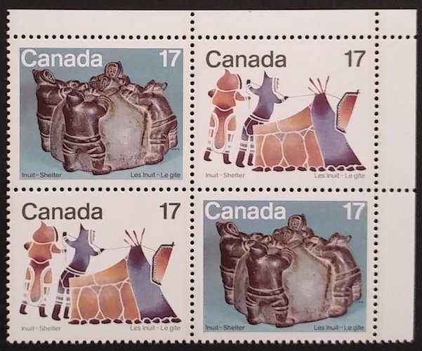 Canada 836ai Corner Block UR VF MNH