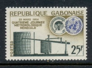 Gabon 1964 World Meterological Day MUH