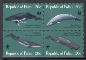 Palau 27a Whales MNH VF