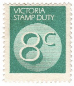 (I.B) Australia - Victoria Revenue : Stamp Duty 8c (1966)