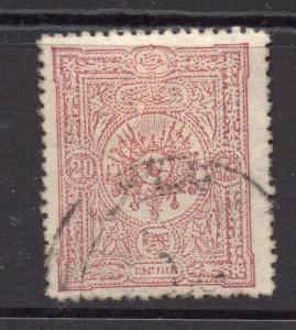 Turkey 1892 Early Issue Fine Used 20p. 232143